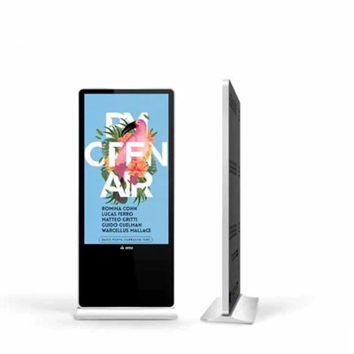 Standing Touchscreen Advertising Player